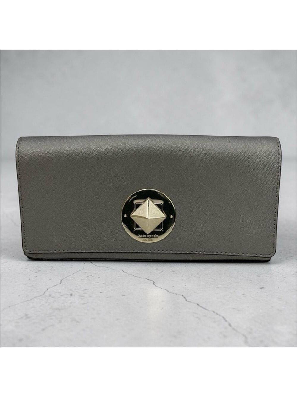 Kate Spade Newbury Lane Keira Clutch Silver